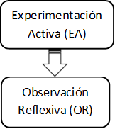 Experimentación Activa (EA),Observación Reflexiva (OR)